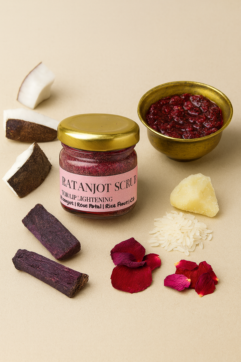 Ratanjot Lip Scrub