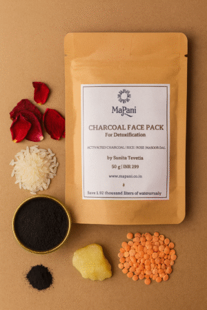 Charcoal Face Pack for Detoxification